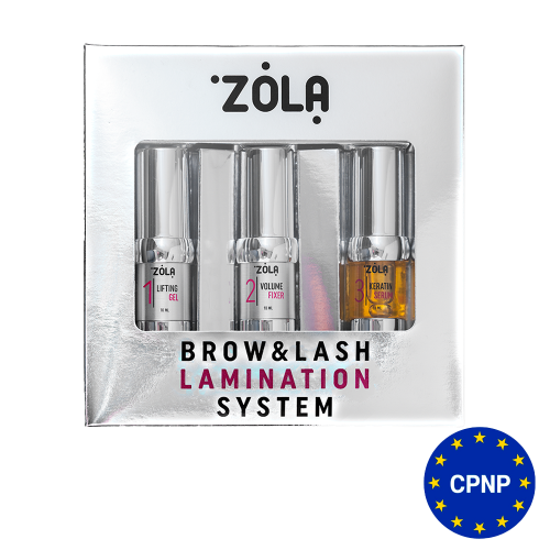 ZOLA Silver Набір для ламінування Brow&Lash Lamination System